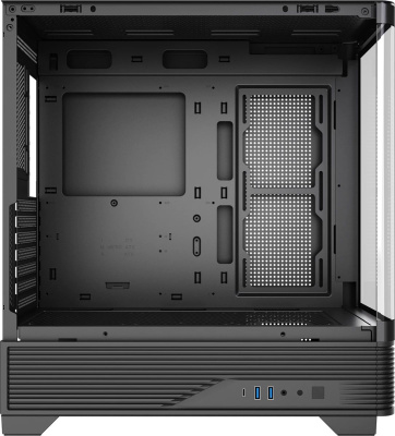 ������ �� HSPD F560-TGBK, Midi-Tower, ��� ��, Black