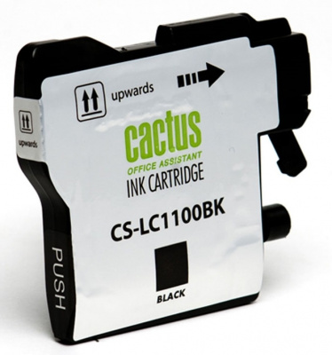 �������� �������� Cactus CS-LC1100BK ������ ��� Brother DCP-385c/6690cw/MFC-990/5890 (16ml)