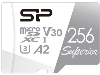 ����� ������ 256Gb MicroSD Silicon Power Superio (SP256GBSTXDA2V20)