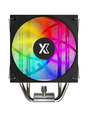 ����� XASTRA AR400 ARGB Basic LGA1851/1700/1200/115X/AM5/AM4 (TDP 220W, 4 ����.������ , PWM FAN ARGB 120mm ) RET