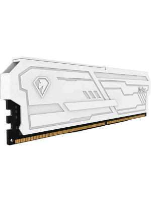 ����������� ������ Netac DDR4 Shadow III White 16Gb (Kit of 2x8Gb), 3600Mhz, [NTSHD4P36DP-16W] CL18, � ����������