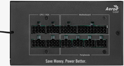 ���� ������� AeroCool Mirage Gold 650W Fully Modular 80+Gold, APFC, 120mm fan, ARGB, 4711099472581