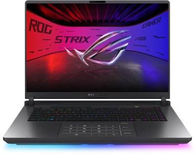������� ASUS ROG STRIX G16 G615JMR-S5202 Intel Core i7 14650HX 2200MHz/16"/2560x1600/16GB/1024GB SSD/NVIDIA GeForce RTX 5060 8GB/Wi-Fi/Bluetooth/DOS (90NR0LB1-M00950) Grey