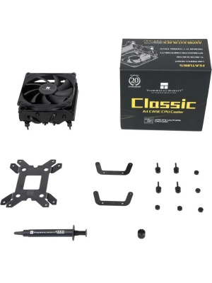 ����� Thermalright AXP90-X47 Black LGA115X/1200/1700/AM4/AM5 (92mm PWM Fan, ������ ���������, 4 ����. ������ 6��) / TRAXP90X47B