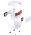 Корпус без блока питания Jonsbo N4 White Корпус без блока питания Jonsbo N4 White