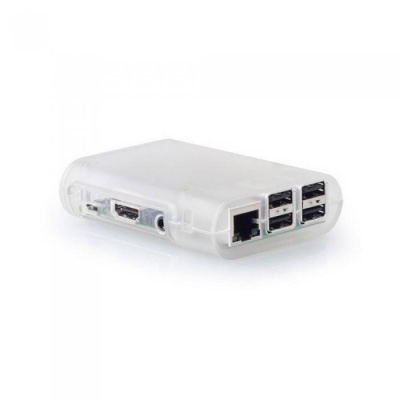 ������ ACD RA076 White ABS Plastic Injection Molding case with Stripe for Raspberry Pi 3 B 
