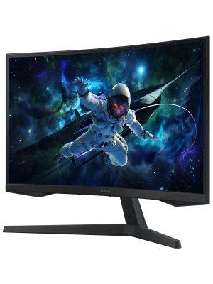 ������� Samsung 27" Odyssey G5 S27CG552EMXUE ������ VA LED 1ms 16:9 HDMI ������� 300cd 178��/178�� 2560x1440 165Hz DP Quad 2K (1440p) USB 4.1��