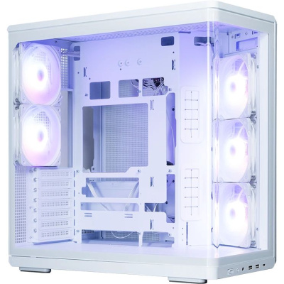 ������ ZALMAN MidTower P60 White (ATX, ��� ��, SIDE 3x120mm, REAR 2x120mm ARGB fan, 1xUSB Type C, 2xUSB 3.0) (Zalman P60 White)