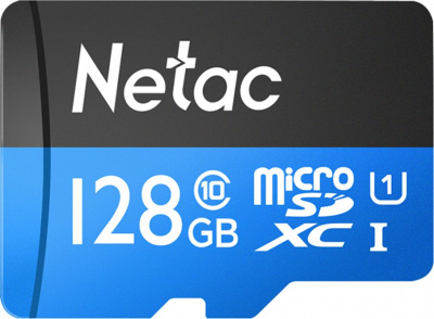 ����� ������ 128Gb MicroSD Netac P500 Standard (NT02P500STN-128G-S)