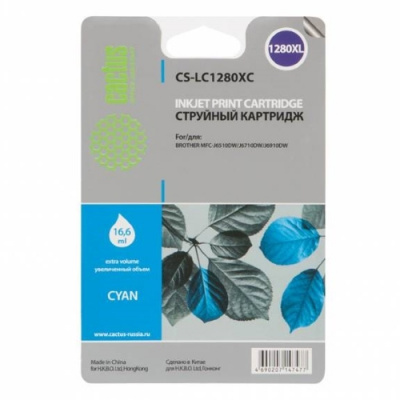 �������� �������� Cactus CS-LC1280XC ������� ��� Brother MFC-J6510/6910DW (16.6��)