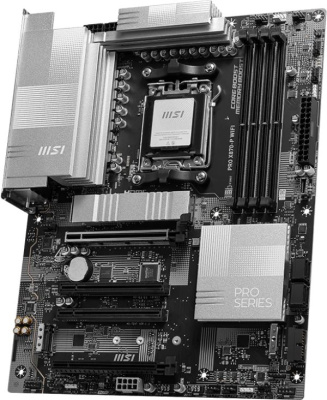 ����������� ����� MSI PRO X870-P WIFI, SocketAM5, AMD X870, ATX, Ret
