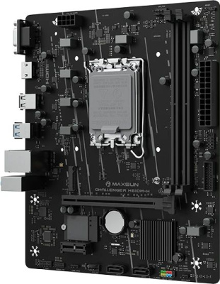 ����������� ����� Maxsun Challenger H610M-H WIFI, H610, LGA1700, mATX, Ret 6940709662359 