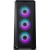 ������ PHANTEKS Eclipse G400A, Black, 4x140mm ARGB Fan + ARGB Strip, ������� ������ Tempered Glass, Mid-Tower / PH-EC400GA_DBK01