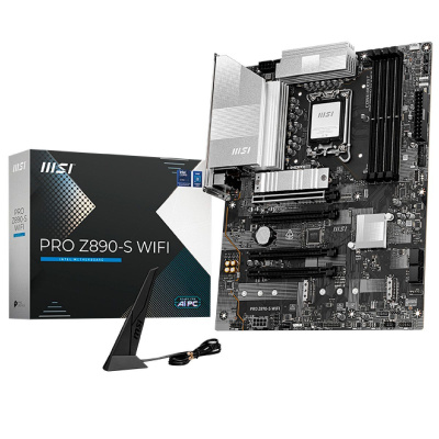 ����������� ����� MSI PRO Z890-S WIFI LGA1851, Intel Z890, ATX, RTL