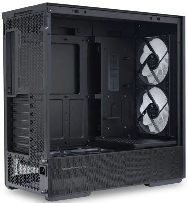 ������ Lian Li Lancool 207 / Black / Mid-Tower, TG / 2x 140mm ARGB + 2x 120mm non LED fans inc. / G99.LAN207RX.10RS