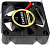 Exegate EX297008RUS ���������� 12B DC ExeGate ExtraSilent ES03010S3P (30x30x10 ��, Sleeve bearing (��������� ����������), 3pin, 10000RPM, 27dBA)