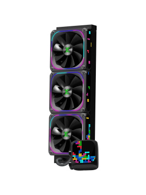 ������� �������� ���������� XASTRA LZ360 ARGB BK Intel LGA1851/1700/1200/115X/AM5/AM4 ( 3x120mm ARGB Dot-matrix fan and PUMP,14 port ARGB Controller,black) RET