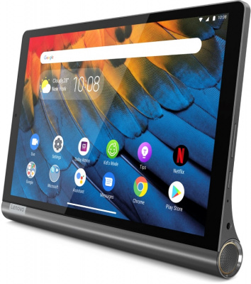  Lenovo Yoga Tablet YT-X705F Snapdragon APQ8009 (1.8) 8C/RAM4Gb/ROM64Gb 10.1" IPS 1280x800/3G/4G/Android 6.0//8Mpix/BT/GPS/WiFi/Touch/microSD 128Gb/8400mAh/18hr/ 1344hrs