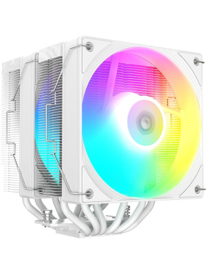 ����� ID-COOLING FROZN A620 PRO XE ARGB SNOW LGA1954/1851/1700/1200/115X/AM5/AM4 (TDP 260W, PWM, �����, 6 ����.������ + ������ ����, DUAL ARGB FAN 120mm) RET