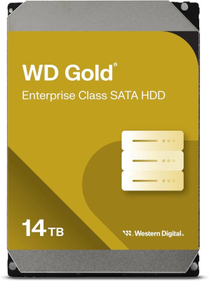 ������� ���� WD SATA-III 14TB WD142KRYZ Desktop Gold 512E (7200rpm) 512Mb 3.5"