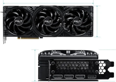 ���������� Palit NVIDIA GeForce RTX 5080 16GB GamingPro GDDR7 NE75080019T2-GB2031A RTL