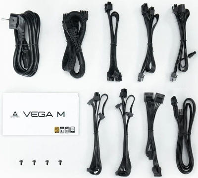 ���� ������� Chieftec Vega M PPG-850-C Gen.5, 850��, 80+ Gold, ATX, ������, retail