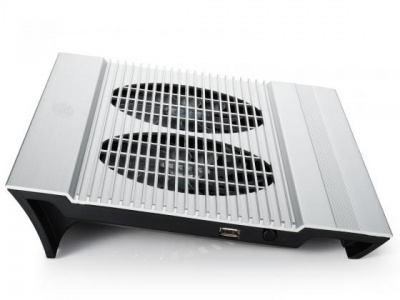 ��������� ��� �������� 17" Deepcool N8 380x278x55mm 4xUSB 1244g 25dB �����������