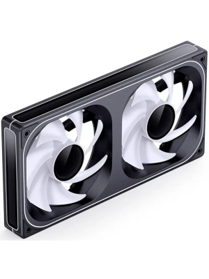 ���������� JONSBO ZB-240B (2 in 1) 120�120�28�� (PWM, ARGB LED, 700-2400��/���, ������) Retail