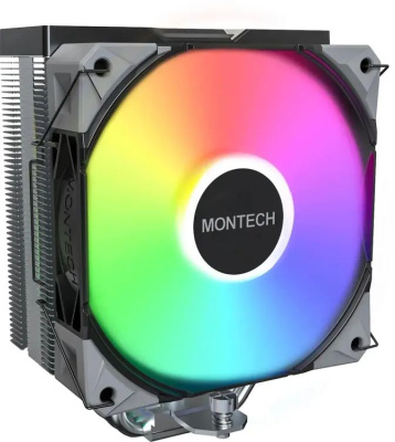 ����� ��� ���������� Montech NX400 ARGB, ������, retail  (NX400ARGBBK)