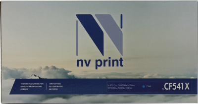 �����-�������� NVP NV-CF541X Cyan ��� HP Color LaserJet Pro M254dw/ M254nw/ M280nw/ M281fdn/ M281fdw (2500k)