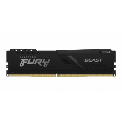 ����������� ������ 16Gb Kingston FURY Beast Black KF432C16BB/16 DDR 4 DIMM PC25600, 3200Mhz CL16 (retail)