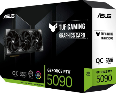 ���������� ASUS NVIDIA GeForce RTX 5090 TUF Gaming OC 32Gb (TUF-RTX5090-O32G-GAMING)