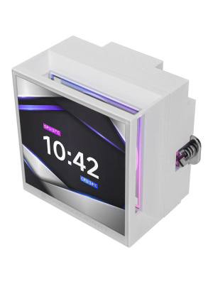 ��� Thermalright Hyper Vision 360 (360mm, LED, White, ARGB/ Fans: 3x120mm, 69CFM, 27dBA, 2150RPM/ Pump height 68mm, 6400RPM, Rad thickness 27mm/ S: 1700, 1200, 1851, 115X, 2011, 2066, AM5, AM4)