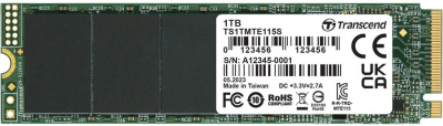 ���������� SSD 1Tb Transcend TS1TMTE115S,PCI-E 3.0 x4, M.2 2280