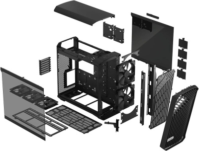 ������ Fractal Design Torrent Black TG Light Tint