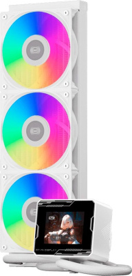 ������� �������� ���������� PcCooler GT360M Display ARGB Soc-AM5/AM4/1200/1700/1851 4-pin LCD 310W, �����, Ret (GT360M-WHAWXX-GL)