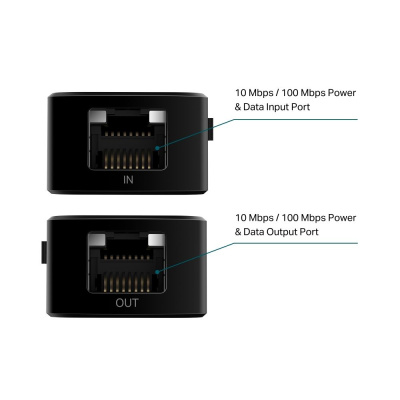 �������� PoE+ 100 ����/� TP-Link Omada POE10E