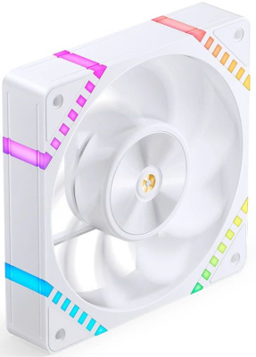 ����� ��� �������/ Case Cooler JONSBO HF2-120WR Reverse (120x120x25mm, 4-pin PWM, ARGB, 63.3CFM, 29.5dBA, 2200RPM, White)