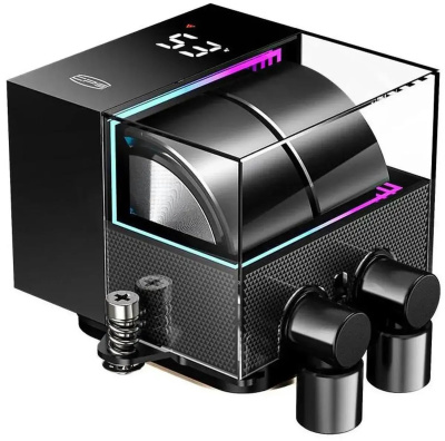 ������� �������� ���������� PcCooler DS360Pro Digital , LCD, 4-pin, ARGB, 120��, ������, retail (DS360PRO DIGITAL BK)