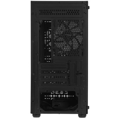 ������ Powercase Mistral Micro EM20, Tempered Glass, 2x140mm + 1�120mm FRGB fan, ������, mATX  (CMMEM20B-L3)