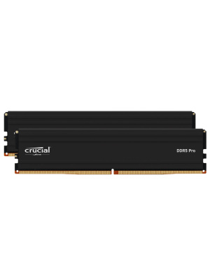 ����������� ������ Crucial by Micron DDR5-5600 96GB Kit (2x48GB) UDIMM CL46 1.1V (Retail), 1 year