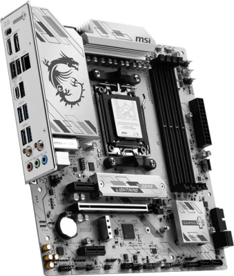 ����������� ����� MSI B850M GAMING PLUS WIFI6E, SocketAM5, AMD B850, mATX, Ret