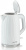 Чайник электрический Gorenje K17DPW 1.7л. 2200Вт белый/серебристый корпус: металл/пластик Чайник электрический Gorenje K17DPW 1.7л. 2200Вт белый/серебристый корпус: металл/пластик
