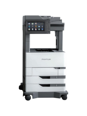 ��� Pantum BM7800FDN, Mono laser, A4, 52 ppm (max 300000 p/mon), 1.2 GHz, 1200x1200 dpi, 2048 MB RAM, Duplex, paper tray 2*550 pages, USB, LAN, start. cartridge 11000 pages