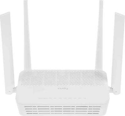 Wi-Fi ������ CUDY WR3000P, Wi-Fi 6, AX3000, 2.4/5���, 4 LAN, 1xUSB, �����