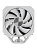 ����� upHere UP1TC4 White / 4HPx6mm, 230W TDP, single tower, 1x120mm fan, 600-1650RPM, 68 CFM, 25dBA, ARGB cover / UP1TC4