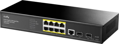 ���������� Cudy GS2008PS2 (L2) 8x1����/� 2SFP 8PoE+ 120W �����������
