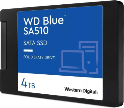 ������������� ���������� SSD Western Digital Blue SA510 WDS400T3B0A 3D NAND 4�� 2,5" SATA-III (TLC)