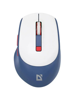 ���� ���������� ������������ DEFENDER Belsa MB-249 white +blue (6��,2.4G+BT,500���) (52249)