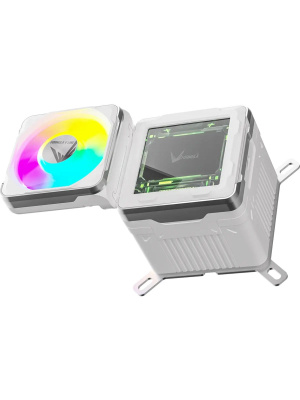 ������� �������� ���������� Formula V Line Cryo Wing Digi 360 WH, 360mm, LCD 2.73", 3x120mm, ARGB fans, LGA115X/1200/1700/1851/1366/2011/2066, AM3/AM4/AM5/Ryzen3/Ryzen5/Ryzen7/Threadripper/RT4